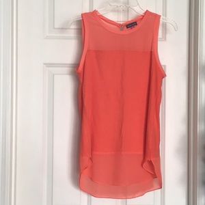 Vince Camuto Sheer top & bottom tunic